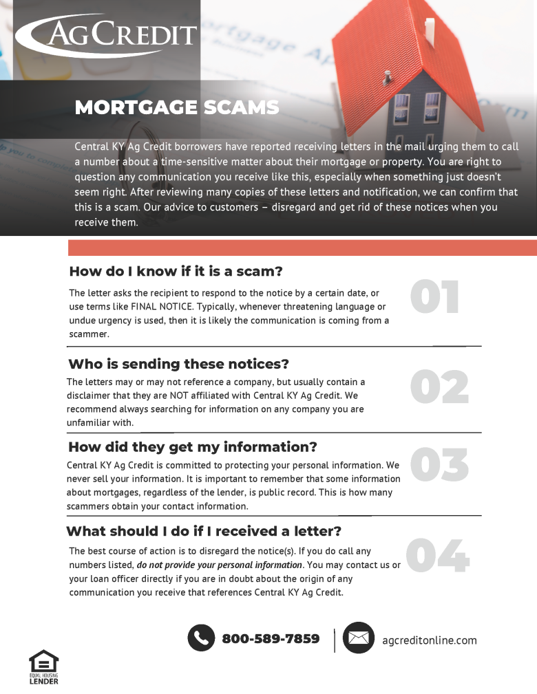 Mortgage Scams