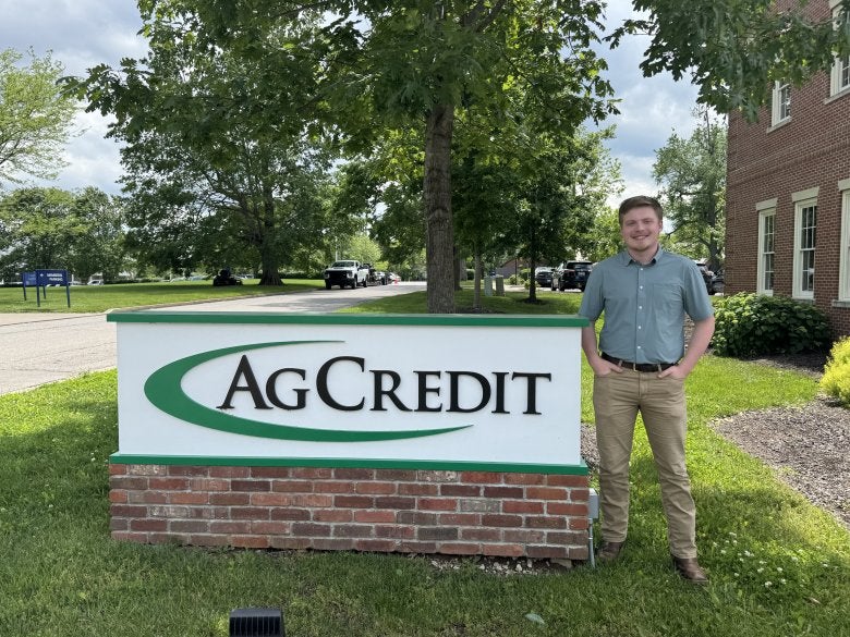Wolf interns at Ag Credit