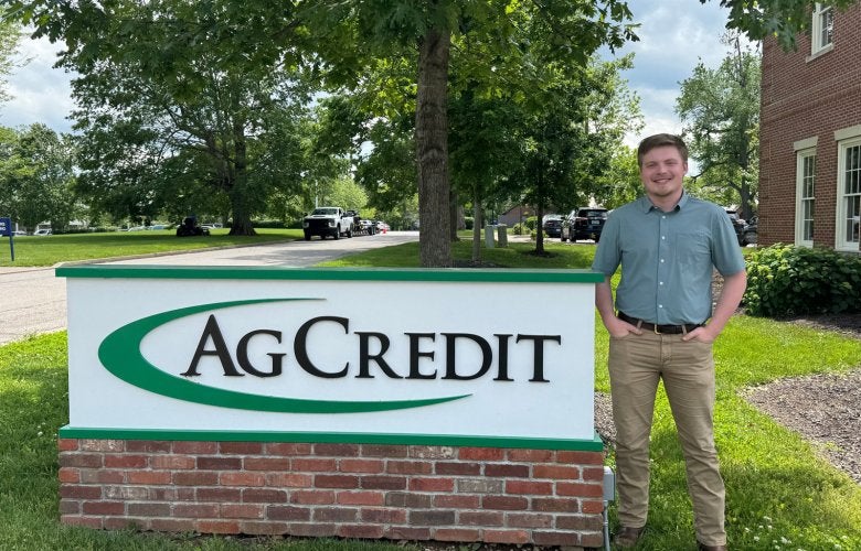 Wolf interns at Ag Credit